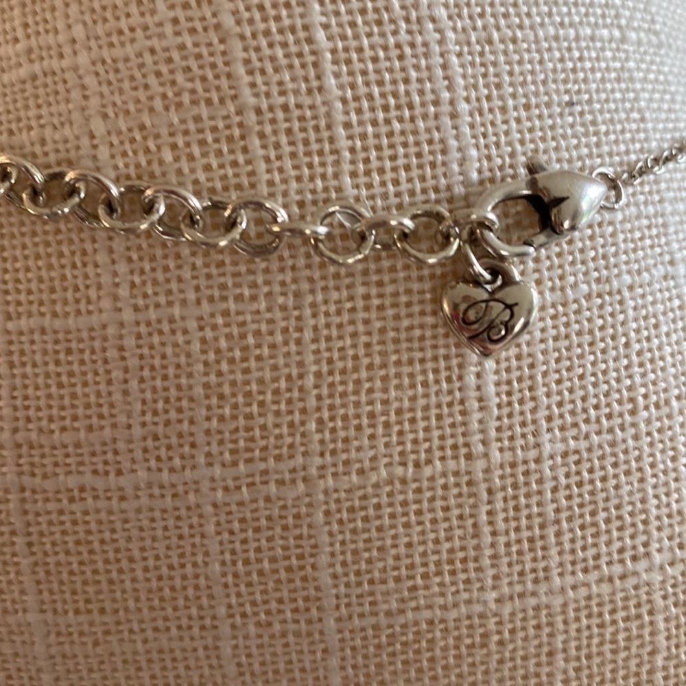 Brighton Beatles sterling silver word LOVE necklace valentines - Picture 3 of 3